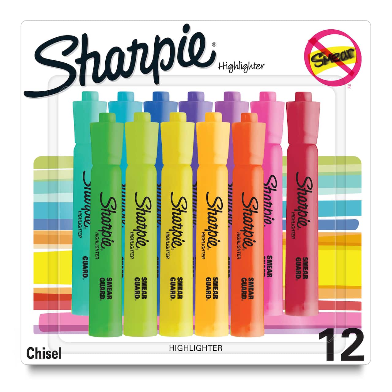 Sharpie® Tank Chisel Tip Highlighter Set